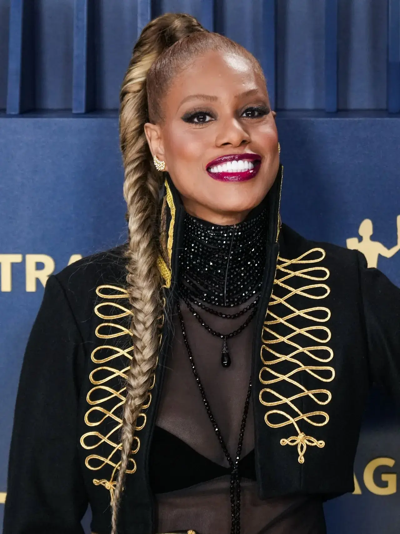 LAVERNE COX STILLS AT SCREEN ACTORS GUILD AWARDS 2024 IN LOS ANGELES 6